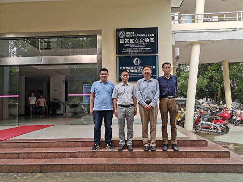 浙江大学肖丰收教授莅临课题组指导工作！
